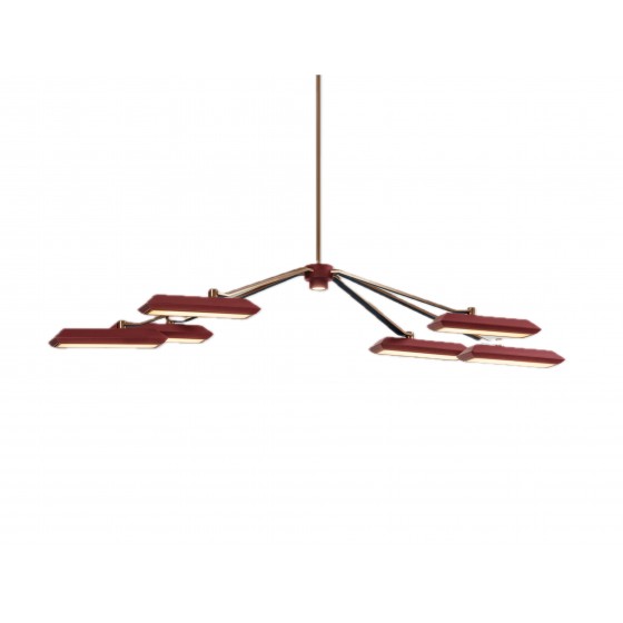Bert Frank Rinato Linear 6 Chandelier